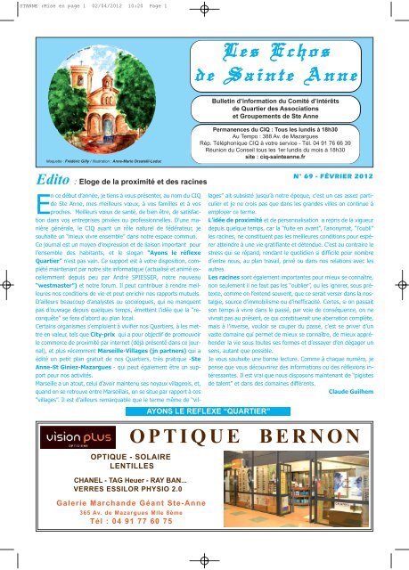 FEVRIER 2012.pdf - CIQ Sainte Anne