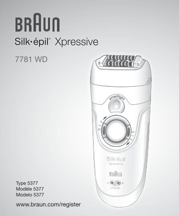 Xpressive - Braun Consumer Service spare parts use instructions ...