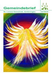 Download Gemeindebrief - Ev.- luth. Kirchengemeinde St. Lorenz