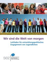 Wir sind die Welt von morgen - Stiftung Entwicklungs ...