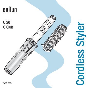 Cordless Styler - Braun Consumer Service spare parts use ...