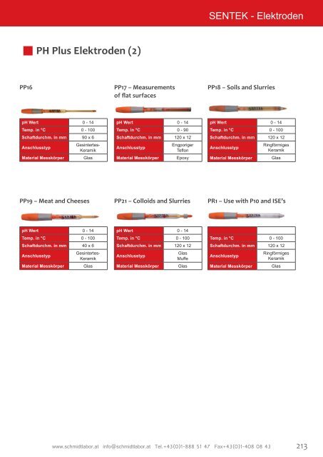 Der Produktkatalog zum Download als PDF - Schmidt Laborgeräte