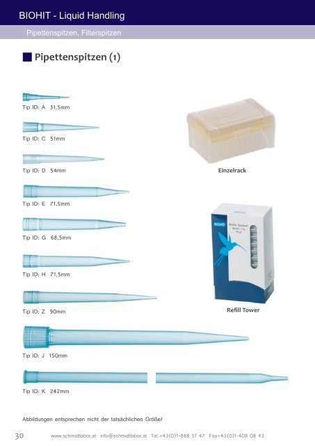 Der Produktkatalog zum Download als PDF - Schmidt Laborgeräte