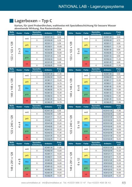 Der Produktkatalog zum Download als PDF - Schmidt Laborgeräte