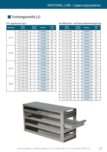 Der Produktkatalog zum Download als PDF - Schmidt Laborgeräte