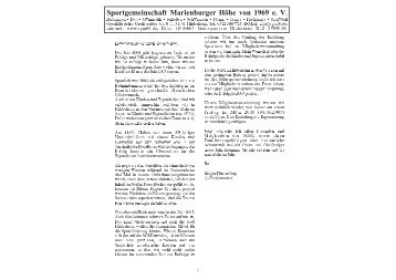 Sportgemeinschaft Marienburger Höhe von 1969 ... - SGM-Hildesheim