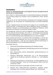 PresseerklÃ¤rung - Umweltkanzlei, Dr. Rhein