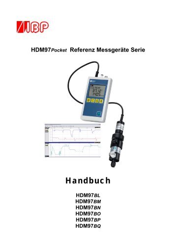 Handbuch - IBP Medical