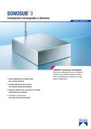 SURFACE TECHNOLOGY - Weber Ultrasonics GmbH