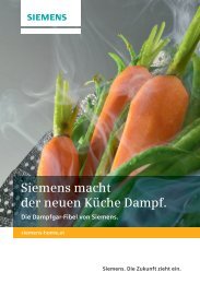 Dampfgar-Fibel - Siemens