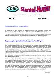 Sinntalkurier Nr. 11\374 - Eisenbahnfreunde Sinntalbahn