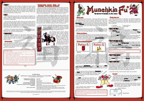 Munchkin Fu (PDF, 1,2 MB) - Pegasus