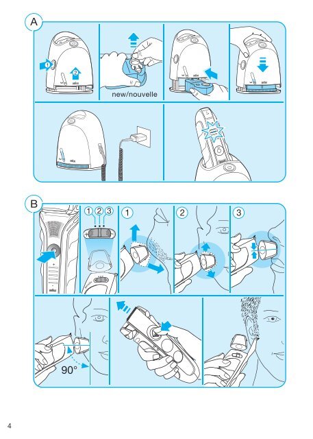 Series 5 - Braun Consumer Service spare parts use instructions ...