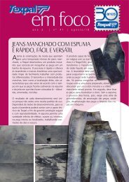 jeans manchado com espuma Ã© rÃ¡pido, fÃ¡cil e versÃ¡til - Texpal