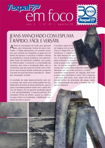 jeans manchado com espuma Ã© rÃ¡pido, fÃ¡cil e versÃ¡til - Texpal