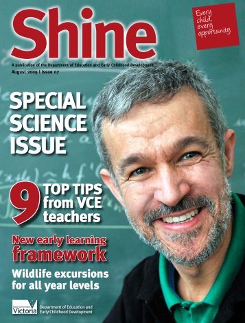 Shine Magazine, Issue 7, August 2009 - Department of Education ...