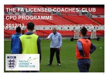 The FA Licensed Coaches Club - The Football Association