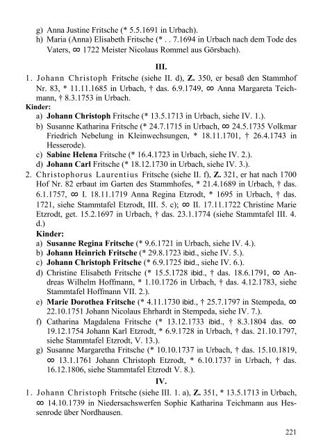 Stammtafel der Familie Thelemann. - Familienverband Ziering ...