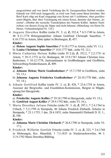 Stammtafel der Familie Thelemann. - Familienverband Ziering ...