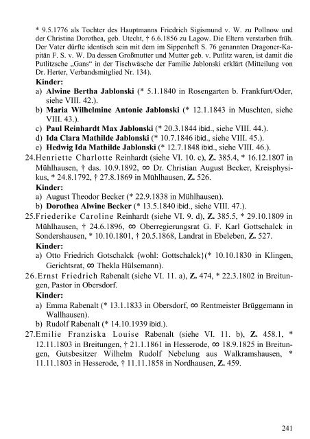 Stammtafel der Familie Thelemann. - Familienverband Ziering ...