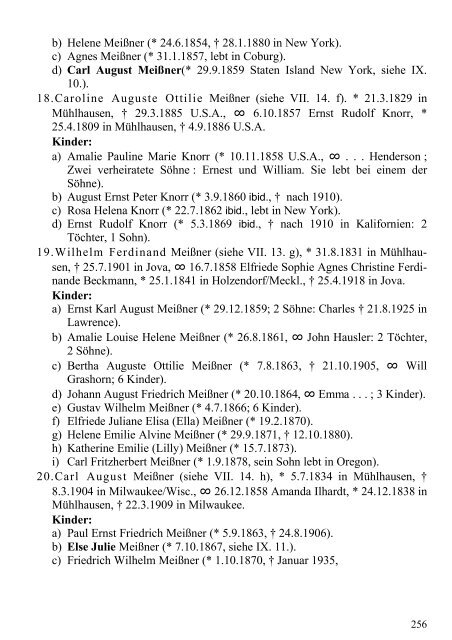 Stammtafel der Familie Thelemann. - Familienverband Ziering ...