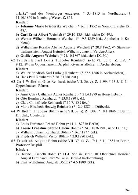 Stammtafel der Familie Thelemann. - Familienverband Ziering ...