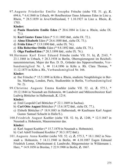 Stammtafel der Familie Thelemann. - Familienverband Ziering ...