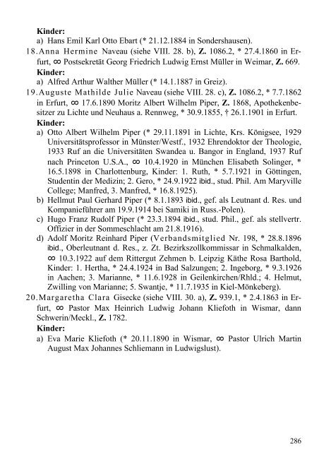 Stammtafel der Familie Thelemann. - Familienverband Ziering ...