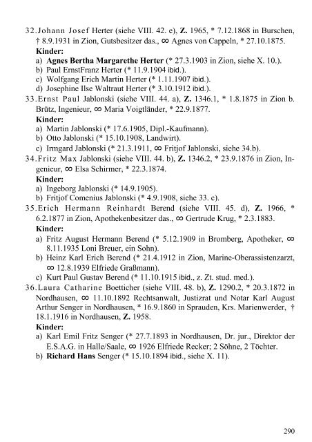 Stammtafel der Familie Thelemann. - Familienverband Ziering ...