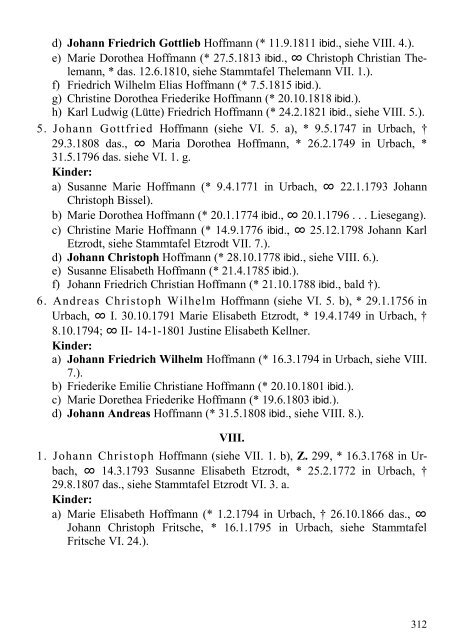 Stammtafel der Familie Thelemann. - Familienverband Ziering ...