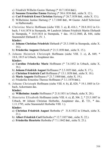 Stammtafel der Familie Thelemann. - Familienverband Ziering ...