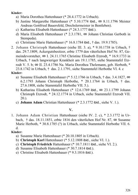 Stammtafel der Familie Thelemann. - Familienverband Ziering ...