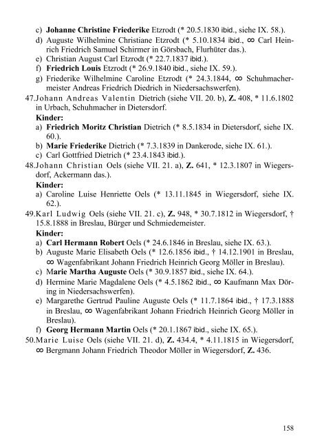 Stammtafel der Familie Thelemann. - Familienverband Ziering ...