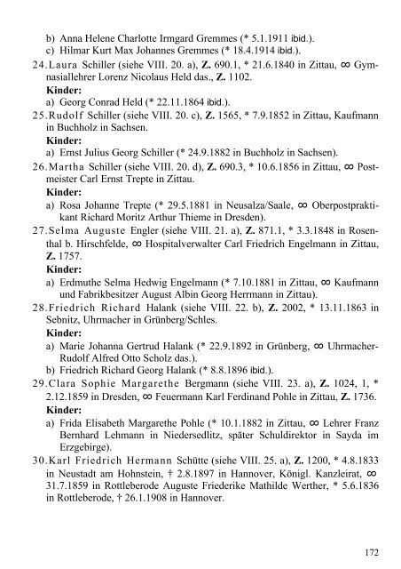 Stammtafel der Familie Thelemann. - Familienverband Ziering ...