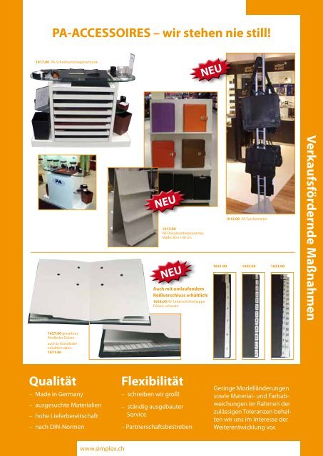 HAUPTKATALOG 2011 / 2012 - Simplex AG