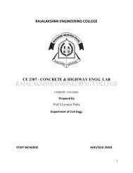 lab manual ce 2307 - concrete & highway engg. lab