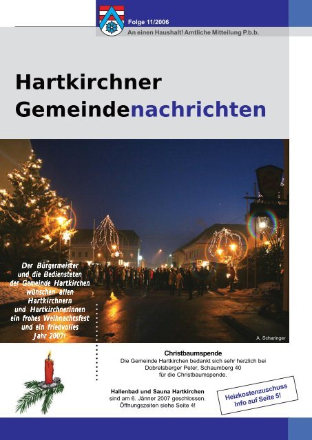 Ausgabe 2006/11 - Hartkirchen