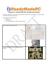 Eagle Eyes Antenna Pan/Tilt Assembly Instructions - Allendale Stores