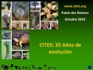 CITES: 35 AÃ±os de evoluciÃ³n