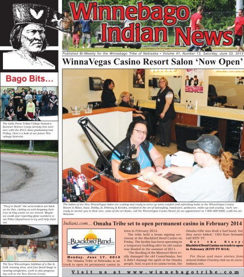 062213 Winnebago Tribe of Nebraska