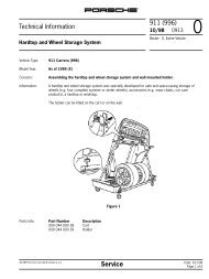 Technical Information 911 (996) Service - Bethnrayndogs.com