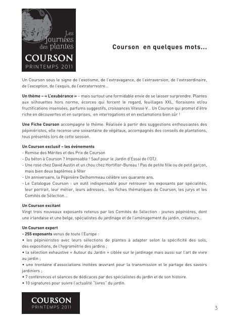 Dossier de presse - Domaine de Courson