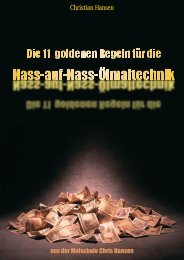 Die 11 goldenen Regeln - Malschule Chris Hansen