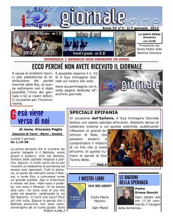 Giornale n.1 - A Sua Immagine - Rai.it