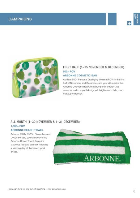 UPCLOSE - Arbonne