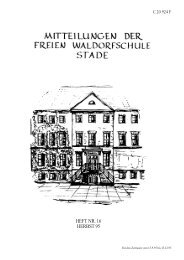 Mitteilungen der Freien Waldorfschule Stade