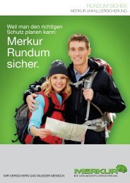 Rundum sicher - Merkur Versicherung