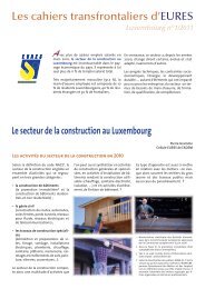Le secteur de la construction au Luxembourg. - Eures