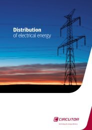 Distribution of electrical energy - Circutor