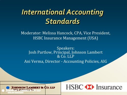 International Accounting Standards